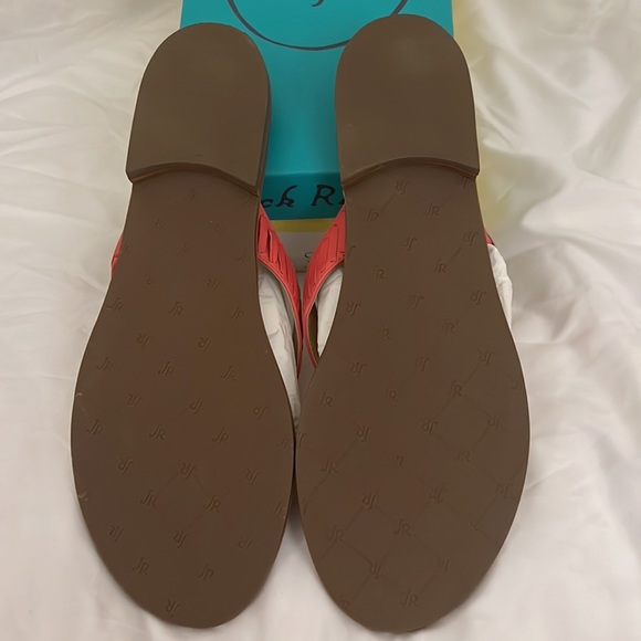 NIB Jack Rogers ALI sandal sz 11 pink & gold - Picture 5 of 5